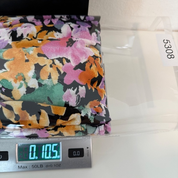 Terra Sky Top Women 2X Multicolor Long Sleeve Floral Off The Shoulder Colorful - Picture 10 of 10